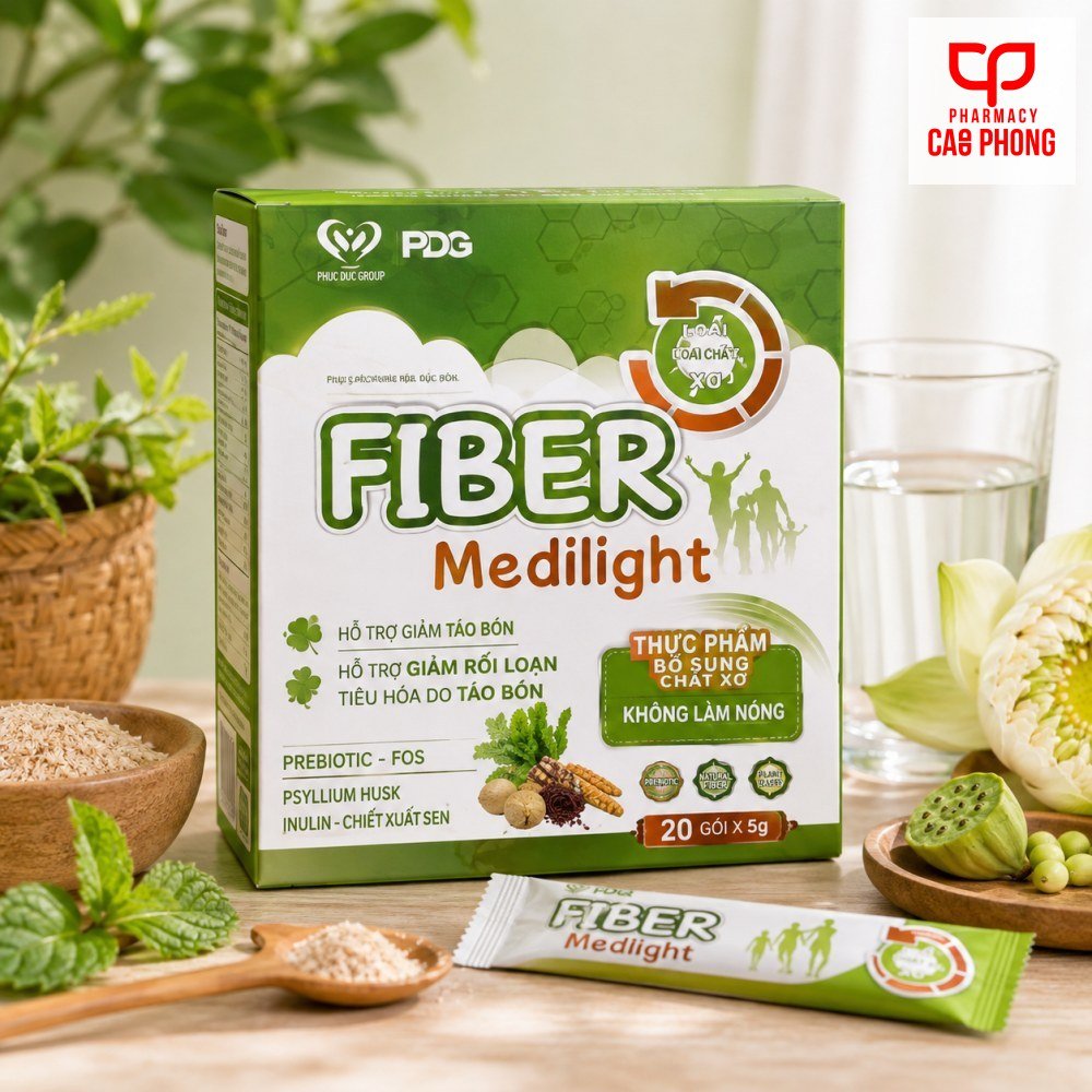 Thực phẩm bảo vệ sức khỏe Fiber Medilight